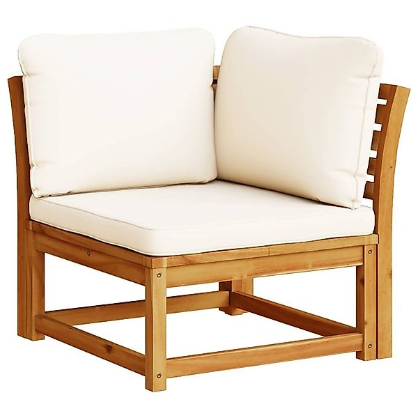 vidaXL Sofaelement Garten-Ecksofa mit Kissen 73x73x65 günstig online kaufen