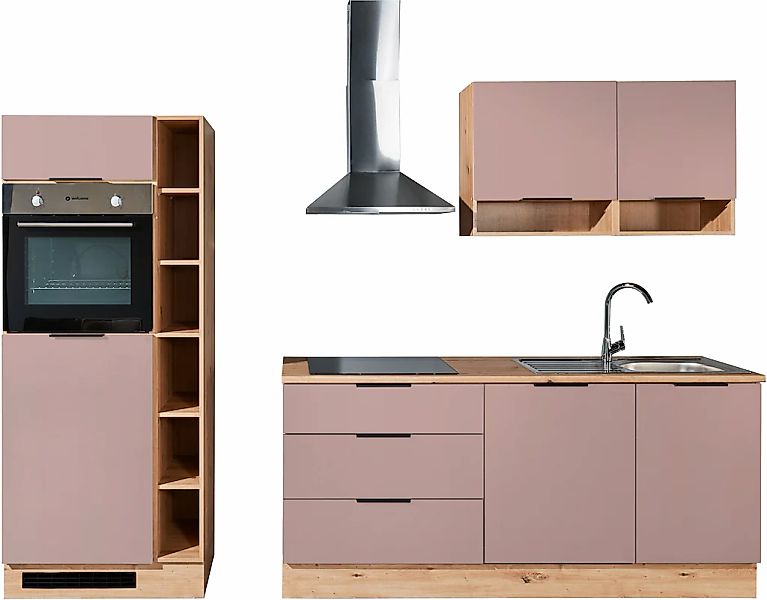 BASIC by Balculina Küchenzeile "Oskar B/H/T 270x211x60 cm" Breite 270cm, wa günstig online kaufen