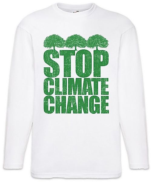 Urban Backwoods Langarmshirt Stop Climate Change Langarm T-Shirt Save World günstig online kaufen