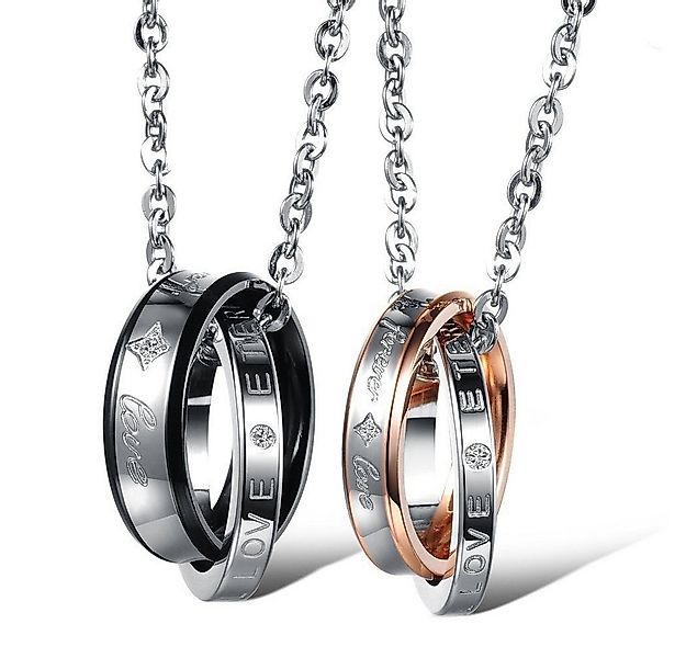 Kim Johanson Schmuckset Endless Love (Set, 4-tlg), mit Zirkonia, Partnerket günstig online kaufen