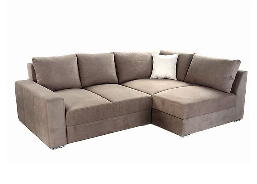 luma-home Ecksofa 15108-OTTO, Dauerschläfer 260x181 cm mit 2 Bettkästen, Ot günstig online kaufen