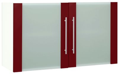 wiho Küchen Glashängeschrank "Flexi2" Breite 100 cm günstig online kaufen