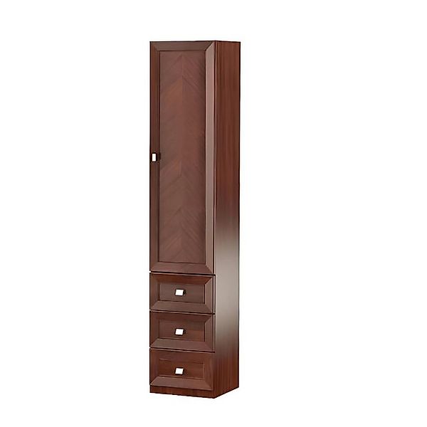 Xlmoebel Hochschrank Hochschrank aus Holz mit Schubladen und Regalfächern ( günstig online kaufen