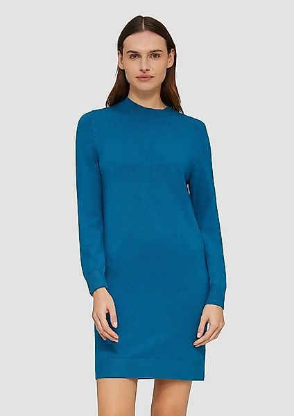 s.Oliver Minikleid Kleid Feinstrickkleid mit Naht-Details günstig online kaufen