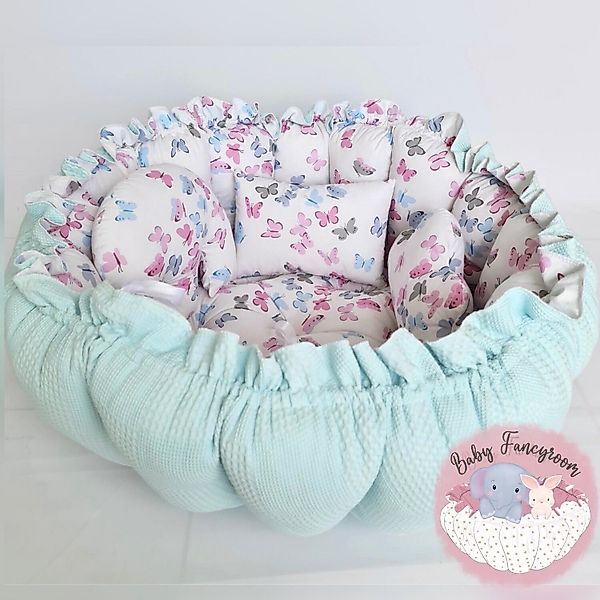 Baby Fancyroom Bettnestchen 2in1 Spielmatte Nestchen günstig online kaufen