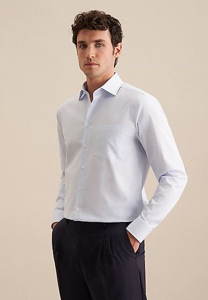 seidensticker Businesshemd Regular Regular Langarm Kentkragen Druck günstig online kaufen