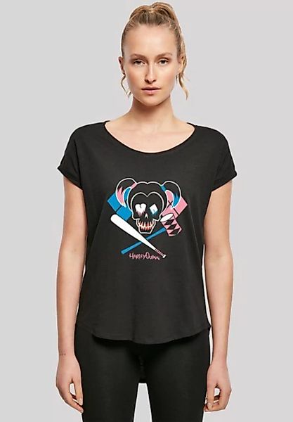 F4NT4STIC T-Shirt Suicide Squad Harley Quinn Skull Emblem Print günstig online kaufen