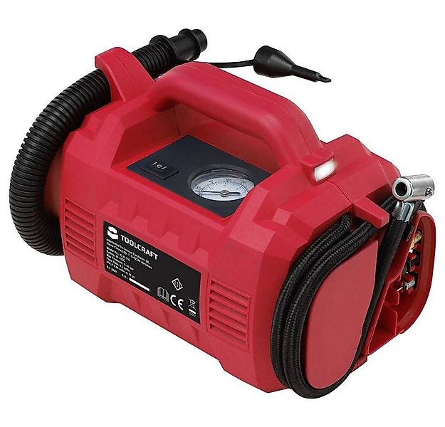 TOOLCRAFT Akku-Handkompressor Akku-Kompressor, 10 Bar 20 V TO-6448041, TAWB günstig online kaufen