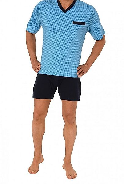 Normann Care Pyjama Herren Pflegeoverall kurzarm mit Reissverschluss an Hos günstig online kaufen