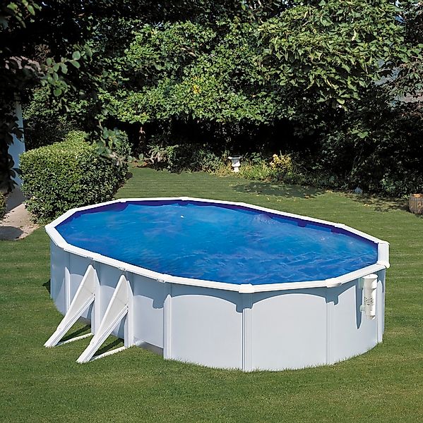 Gre Ovalpool "BORA BORA inkl. Stützen und Sicherheitsleiter" Höhe: 120 cm, günstig online kaufen