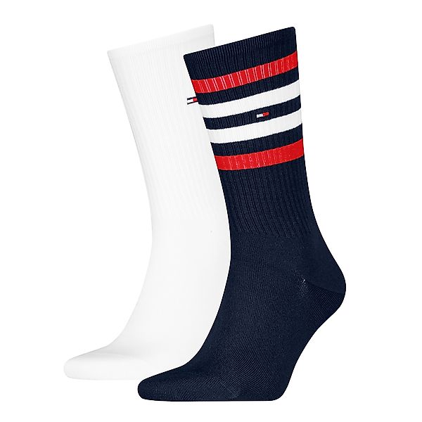 Tommy Hilfiger Socken "TH MEN SPORT SOCK 2P STRIPE", (2 Paar), mit farbenfr günstig online kaufen