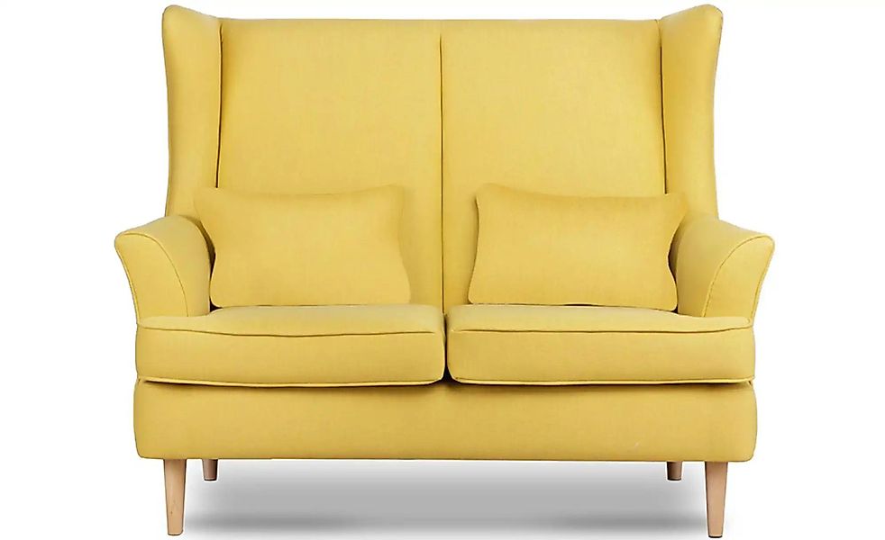 KONSIMO Einzelsofa   ¦ gelb ¦ Maße (cm): B: 136 H: 106 Polstermöbel > Sofas günstig online kaufen