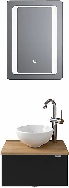 Saphir Badmöbel-Set »Serie 6915« 4 Stk. tlg. Gäste-Bad, 51 cm breit, mit LE günstig online kaufen