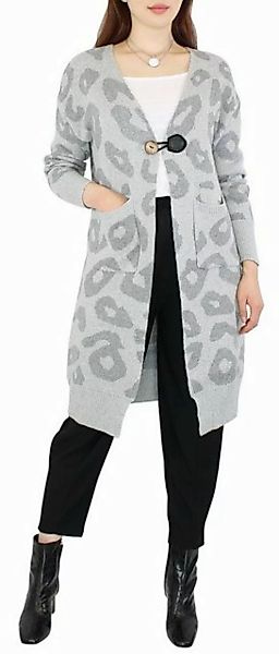 dy_mode Longstrickjacke Cardigan Damen Lang Strickcardigan Strickjacke Lang günstig online kaufen