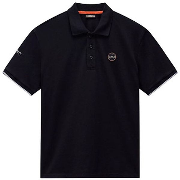 Napapijri  T-Shirts & Poloshirts E-BADGE NP0A4IDA-2061 WHITE HERON günstig online kaufen