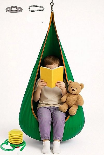 Diyarts Hängehöhle (Hängesitz Set, Kinder-Hängesessel aus Baumwolle), bis 8 günstig online kaufen