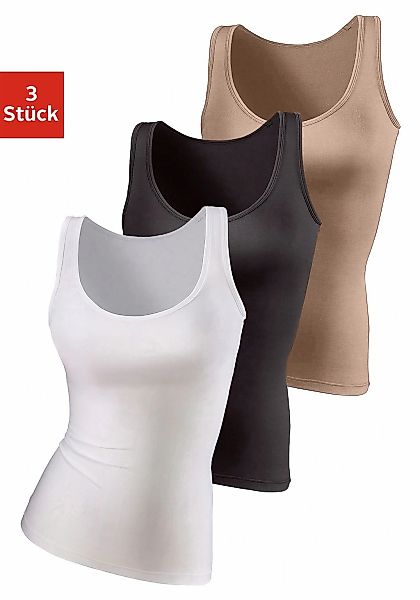 Vivance active Unterhemd, aus weicher Microfaser, Tanktop, Unterziehshirt günstig online kaufen