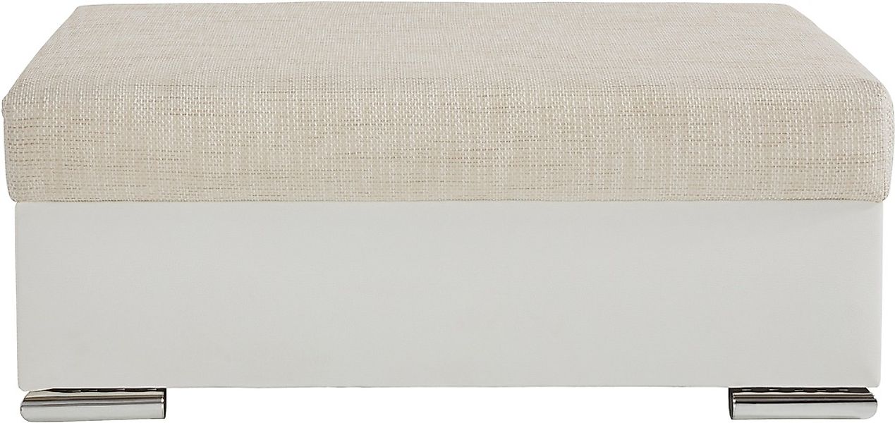 COLLECTION AB Hocker »John« Frei im Raum stellbar, wahlweise mit Federkern günstig online kaufen
