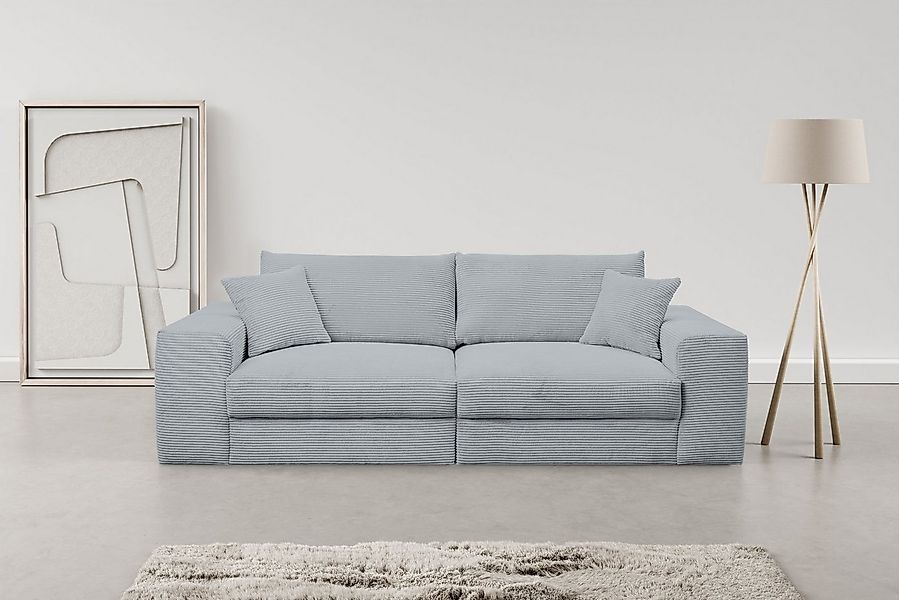 WERK2 Big-Sofa Rozzana mit viel Platz und aktuellen Bezugsvarianten, mit lo günstig online kaufen