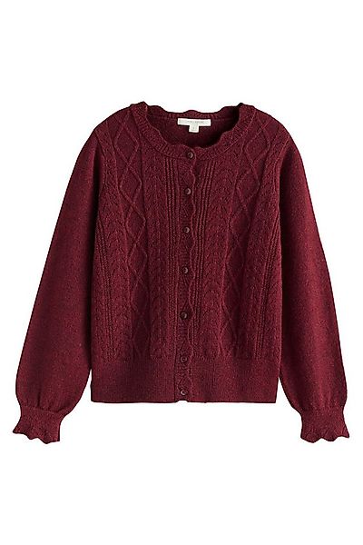 LAURA ASHLEY Strickjacke Laura Ashley Strickjacke mit Pointelle (1-tlg) günstig online kaufen