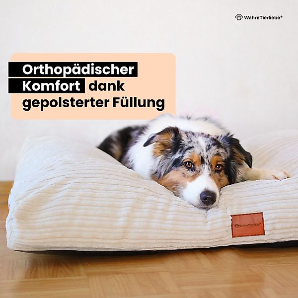 Wahre Tierliebe Tierbett Cozy, kuschliges Hundebett, günstig online kaufen
