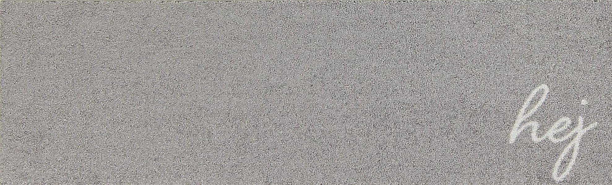 MOCAVI Fußmatte Hej grau, Schuhparkplatz, lang, günstig online kaufen