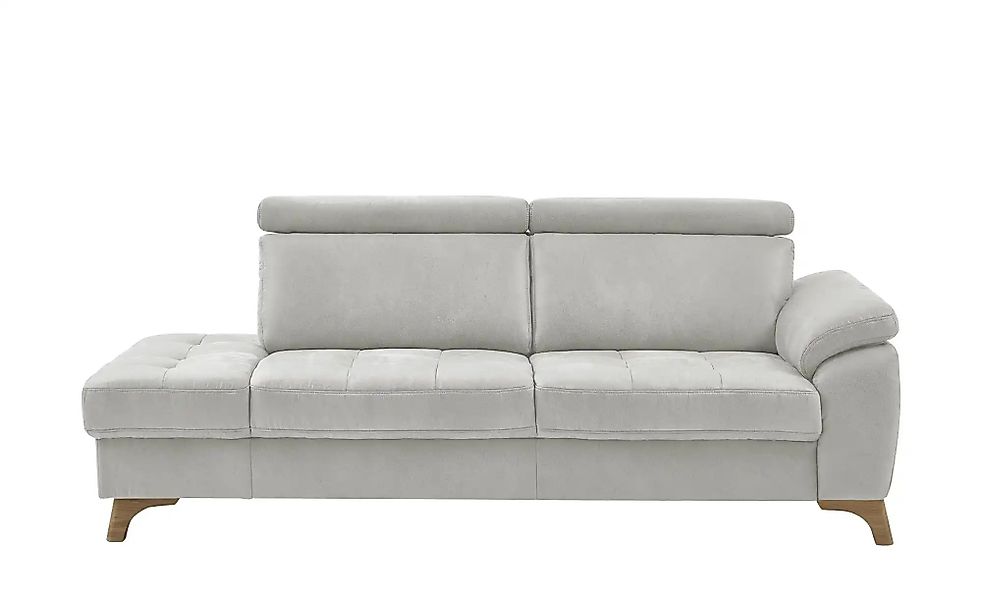 meinSofa Recamiére  Chloris ¦ grau ¦ Maße (cm): B: 221 H: 107 T: 102.0 Pols günstig online kaufen