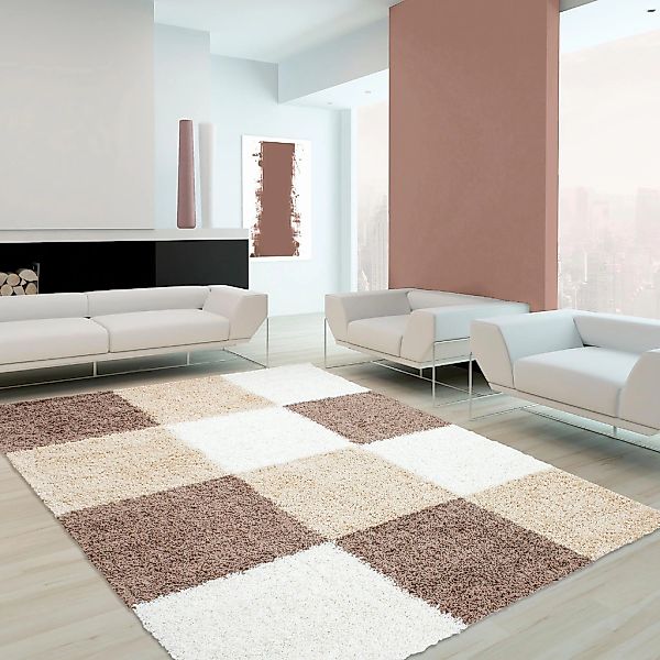 Ayyildiz Teppiche Hochflor-Teppich "Life Shaggy 1501" rechteckig 30 mm Höhe günstig online kaufen