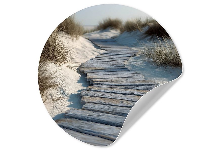 MuchoWow Wandsticker Pfad - Regale - Dünen - Gras (1 St), Wandtattoo Selbst günstig online kaufen