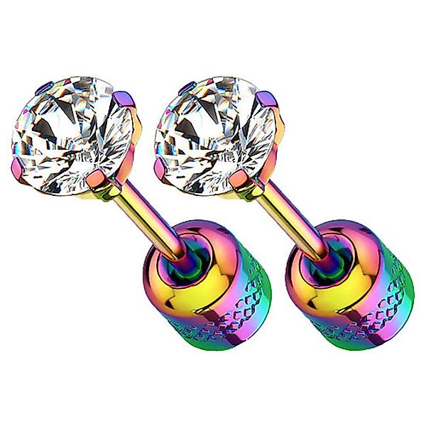 Taffstyle Paar Ohrstecker Ohrringe Edelstahl Stecker günstig online kaufen