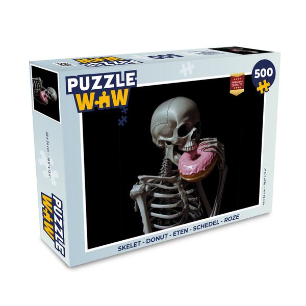 MuchoWow Puzzle Skelett - Donut - günstig online kaufen