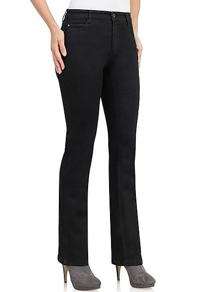 wonderjeans Bootcut-Jeans, Figurbetonte Form mit leicht ausgestelltem Bein günstig online kaufen