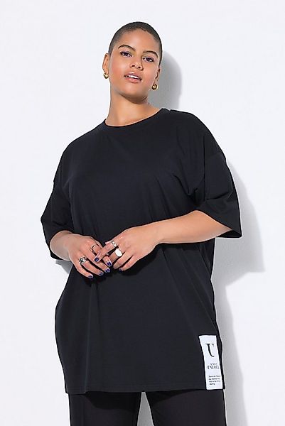 Studio Untold T-Shirt T-Shirt oversized Saumpatch Halbarm günstig online kaufen