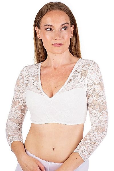 MarJo Dirndlbluse Dirndlbluse - ZEIL - offweiß, schwarz günstig online kaufen