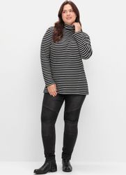 Sheego Rollkragenshirt "Rollkragenshirt" 1 Stk. tlg. günstig online kaufen