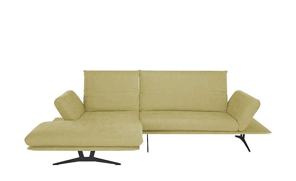 KOINOR Ecksofa  aus Flachgewebe Francis  ¦ grün ¦ Maße (cm): B: 284 H: 93 T günstig online kaufen