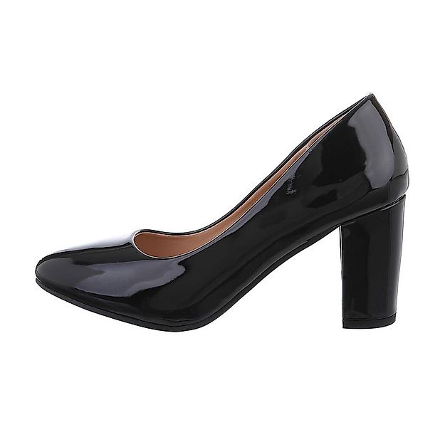 Ital-Design Damen Abendschuhe Elegant High-Heel-Pumps (81409850) Blockabsat günstig online kaufen