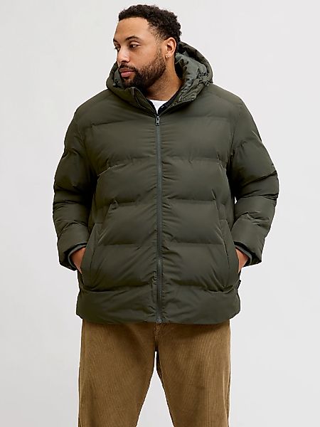 Jack & Jones PlusSize Steppjacke "JJESOHO PUFFER HOOD SN PLS" mit Kapuze günstig online kaufen