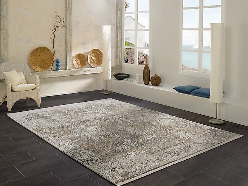 OCI DIE TEPPICHMARKE Teppich "CAVA" rechteckig 8 mm Höhe Glanz Viskose, mit günstig online kaufen