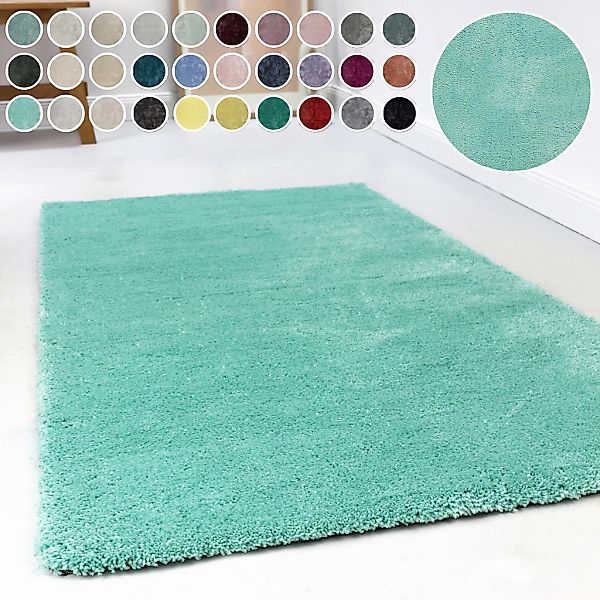 Esprit Hochflor-Teppich "Relaxx ESP-4150" rechteckig 25 mm Höhe Wohnzimmer, günstig online kaufen