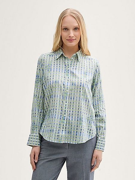 TOM TAILOR Langarmbluse Bluse mit Muster günstig online kaufen
