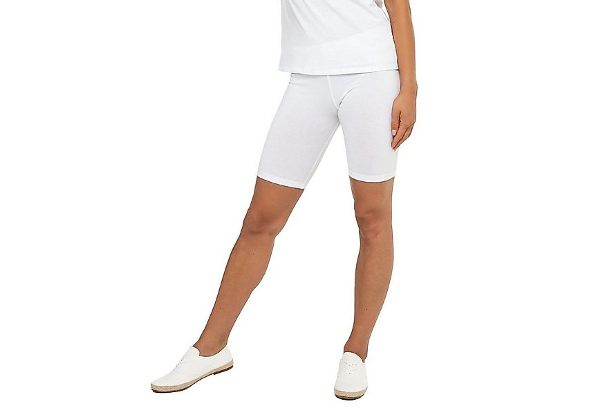 celodoro Shorts Damen Kurzleggings Stretch-Jersey Radlerhose aus Baumwolle günstig online kaufen