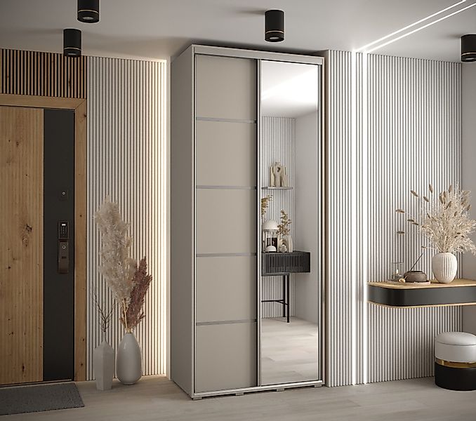 ABIKS MÖBEL Schwebetürenschrank Dakota 5 Schlafzimmerschrank günstig online kaufen