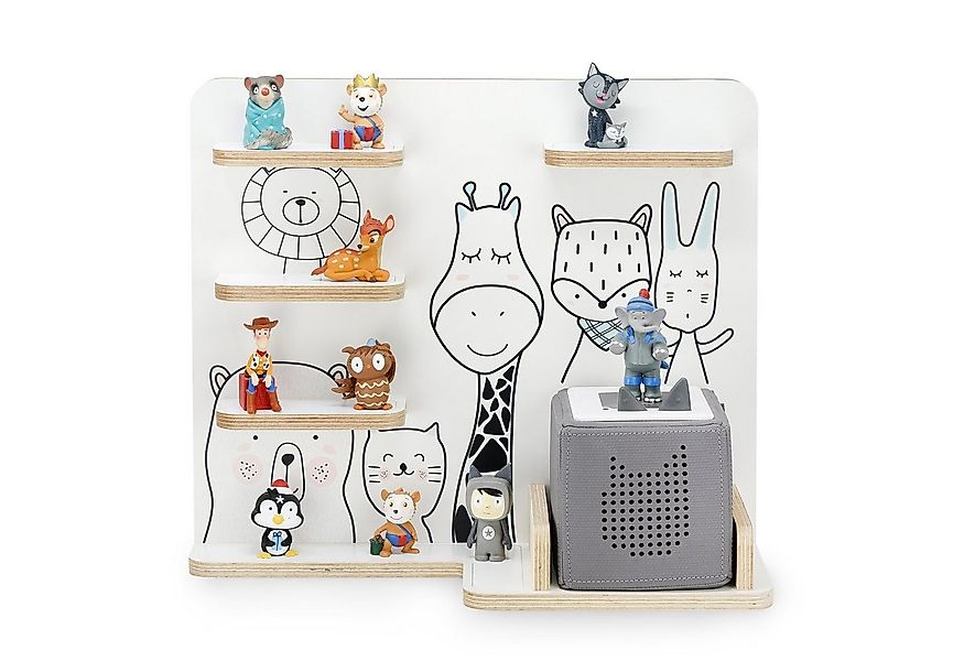 stadtecken Kinderregal mit schmalen Boden - geeignet für die Toniebox und T günstig online kaufen