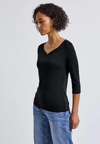 STREET ONE 3/4-Arm-Shirt im soften Baumwoll-Mix günstig online kaufen