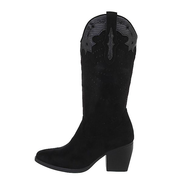 Ital-Design Damen Cowboyboots Western Westernstiefel (84160579) günstig online kaufen