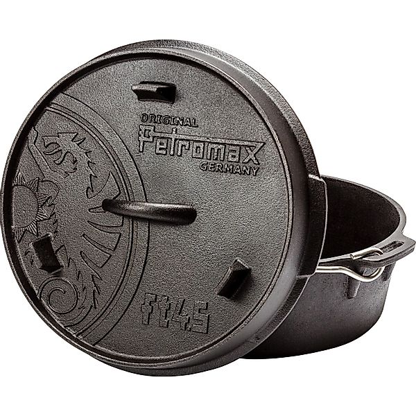 Petromax Dutch Oven FT4.5-T Schwarz mit planem Boden 3,5, günstig online kaufen