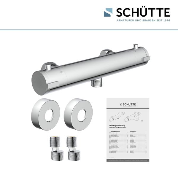 Schütte Duscharmatur London mit Thermostat, Mischbatterie günstig online kaufen