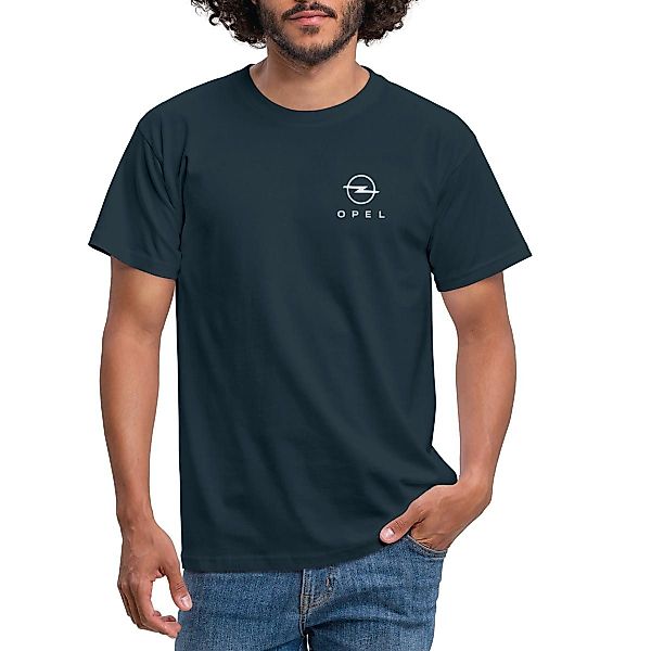 Spreadshirt T-Shirt Opel Logo Weißer Schriftzug günstig online kaufen