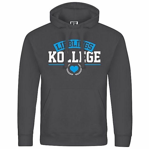 deinshirt Kapuzenpullover Herren Kapuzenpullover Lieblingskollege Mit Print günstig online kaufen